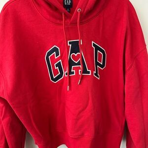 GAP Red Hoodie with Heart